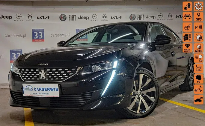 samochody osobowe Peugeot 508 cena 114800 przebieg: 70800, rok produkcji 2019 z Piekary Śląskie